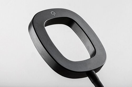 Rabalux 74004 Rader LED Stmívatelná stojací lampa | Teplá bílá | Stmívatelné | 11W | Bílá | Černá