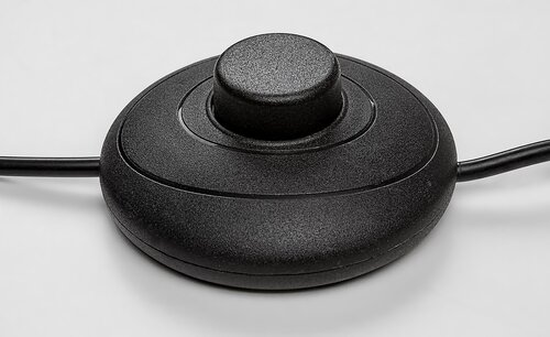 Rabalux 74005 Luigi LED Stmívatelná stojací lampa | Teplá bílá | Stmívatelné | 18W | Bílá | Černá