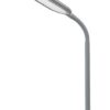 Rabalux 74008 Adelmo LED Moderní stolní lampička | Variabilní | Stmívatelné | 10W | Bílá | Šedá