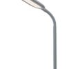 Rabalux 74008 Adelmo LED Moderní stolní lampička | Variabilní | Stmívatelné | 10W | Bílá | Šedá