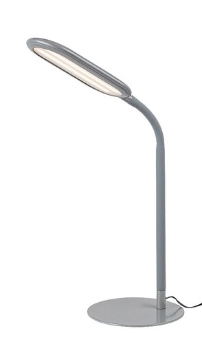 Rabalux 74008 Adelmo LED Moderní stolní lampička | Variabilní | Stmívatelné | 10W | Bílá | Šedá