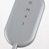 Rabalux 74008 Adelmo LED Moderní stolní lampička | Variabilní | Stmívatelné | 10W | Bílá | Šedá