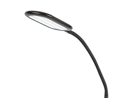 Rabalux 74009 Adelmo LED Stmívatelná stojací lampa | Variabilní | Stmívatelné | 10W | Bílá | Černá