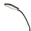 Rabalux 74009 Adelmo LED Stmívatelná stojací lampa | Variabilní | Stmívatelné | 10W | Bílá | Černá