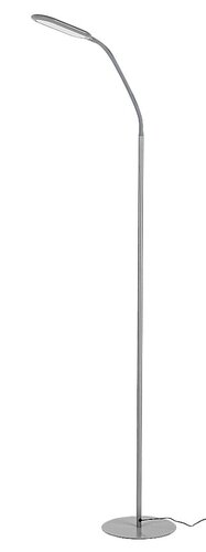 Rabalux 74010 Adelmo LED Stmívatelná stojací lampa | Variabilní | Stmívatelné | 10W | Bílá | Šedá