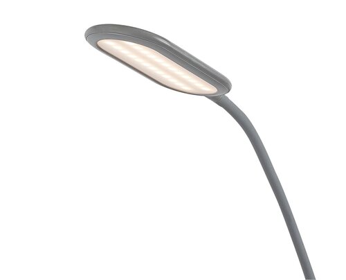 Rabalux 74010 Adelmo LED Stmívatelná stojací lampa | Variabilní | Stmívatelné | 10W | Bílá | Šedá