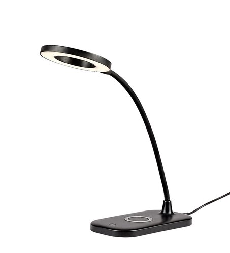 Rabalux 74013 Hardin LED Moderní stolní lampička | Variabilní | Stmívatelné | 5W | Bílá | Černá