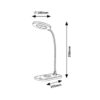 Rabalux 74014 Hardin LED Moderní stolní lampička | Variabilní | Stmívatelné | 5W | Bílá