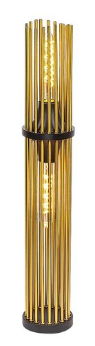 Rabalux 74022 Roxas Moderní stojací lampa | E27 | Barevný kov | Černá | Měď