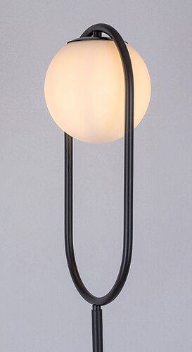Rabalux 74029 Ghita Moderní stojací lampa | E27 | Bílá | Černá