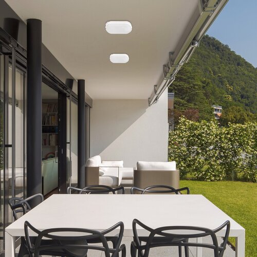Rabalux 7408 Hort LED Nástěnné venkovní světlo | Přírodní bílá | 1,5W | Bílá