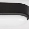 Rabalux 7409 Hort LED Nástěnné venkovní světlo | Přírodní bílá | 1,5W | Bílá | Černá