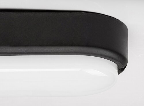 Rabalux 7409 Hort LED Nástěnné venkovní světlo | Přírodní bílá | 1,5W | Bílá | Černá