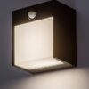 Rabalux 7478 Balimo LED Nástěnné venkovní světlo | Přírodní bílá | 12W | Bílá | Černá