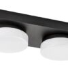 Rabalux 75002 Attichus LED Koupelnové stropní svítidlo | Přírodní bílá | 11W | Bílá | Černá