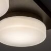 Rabalux 75002 Attichus LED Koupelnové stropní svítidlo | Přírodní bílá | 11W | Bílá | Černá