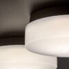 Rabalux 75004 Attichus LED Koupelnové stropní svítidlo | Přírodní bílá | 21W | Bílá | Černá