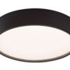 Rabalux 75009 Larcia LED Koupelnové stropní svítidlo | Přírodní bílá | 18W | Bílá | Černá