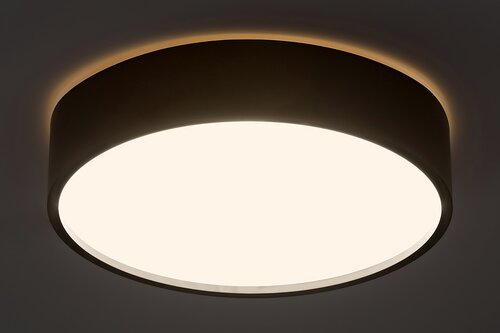 Rabalux 75009 Larcia LED Koupelnové stropní svítidlo | Přírodní bílá | 18W | Bílá | Černá