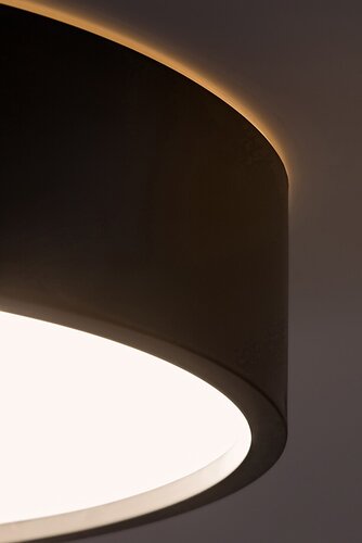 Rabalux 75009 Larcia LED Koupelnové stropní svítidlo | Přírodní bílá | 18W | Bílá | Černá