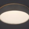 Rabalux 75010 Larcia LED Koupelnové stropní svítidlo | Přírodní bílá | 18W | Bílá | Kov | Stříbrná