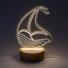 Rabalux 76001 Akali LED Dřevěná stolní lampička | Teplá bílá | 2W | Dřevo
