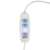 Rabalux 76003 Pirit LED Dřevěná stolní lampička | Teplá bílá | Stmívatelné | 12W | Bílá | Dřevo