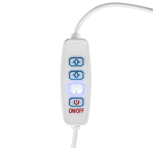 Rabalux 76003 Pirit LED Dřevěná stolní lampička | Teplá bílá | Stmívatelné | 12W | Bílá | Dřevo