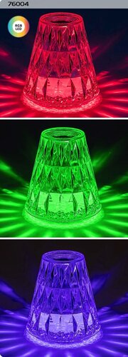Rabalux 76004 Siggy LED Moderní stolní lampička | RGB | Teplá bílá | 2W