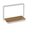 Rabalux 76005 Buldus LED Moderní stolní lampička | Teplá bílá | Stmívatelné | 4W | Bílá | Dřevo