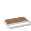 Rabalux 76005 Buldus LED Moderní stolní lampička | Teplá bílá | Stmívatelné | 4W | Bílá | Dřevo