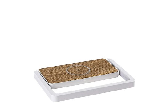 Rabalux 76005 Buldus LED Moderní stolní lampička | Teplá bílá | Stmívatelné | 4W | Bílá | Dřevo