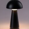 Rabalux 76007 Ishtar LED Moderní stolní lampička | Teplá bílá | Stmívatelné | 3W | Černá