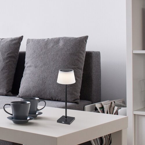 Rabalux 76010 Taena LED Moderní stolní lampička | Variabilní | Stmívatelné | 4W | Bílá | Černá