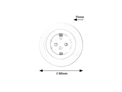 Rabalux 76011 Abel LED Vnitřní osvětlení | RGB | Teplá bílá | 0,54W | Bílá