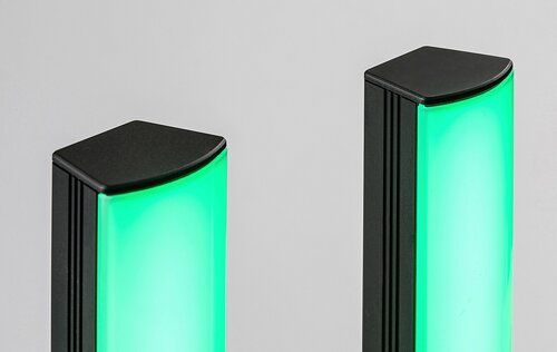 Rabalux 76014 Paco LED Stojací lampa s dálkovým ovládáním | RGB | Stmívatelné | 5W | Bílá | Černá