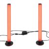 Rabalux 76014 Paco LED Stojací lampa s dálkovým ovládáním | RGB | Stmívatelné | 5W | Bílá | Černá
