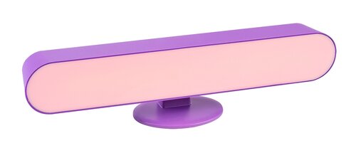 Rabalux 76017 Parker LED Stolní lampička | RGB | Stmívatelné | 3W | Bílá | Fialová