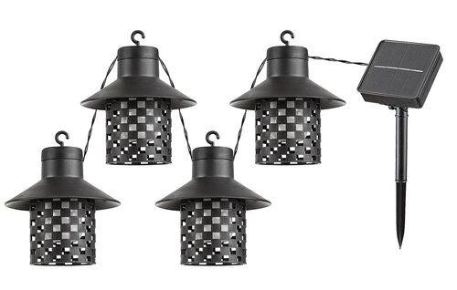 Rabalux 77003 Ximpu LED Venkovní světlo s čidlem | Teplá bílá | 0,1W | Bílá | Černá