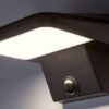 Rabalux 77005 Qesa LED Venkovní světlo s čidlem | Přírodní bílá | 10W | Bílá | Černá