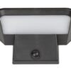 Rabalux 77005 Qesa LED Venkovní světlo s čidlem | Přírodní bílá | 10W | Bílá | Černá