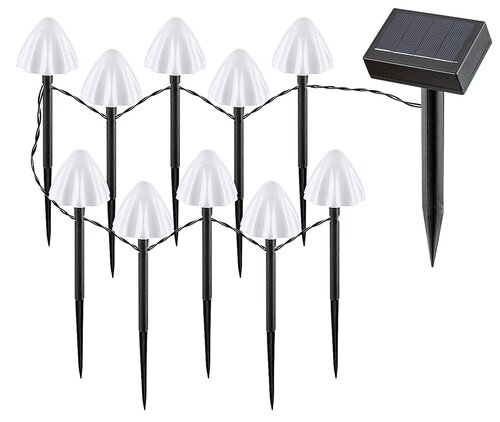 Rabalux 77007 Skadar LED Venkovní světlo s čidlem | Teplá bílá | 2W | Bílá | Černá