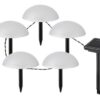 Rabalux 77008 Treppio LED Venkovní světlo s čidlem | Přírodní bílá | 1W | Bílá | Černá