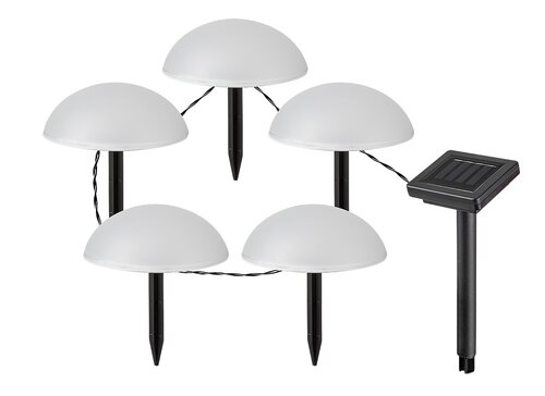 Rabalux 77008 Treppio LED Venkovní světlo s čidlem | Přírodní bílá | 1W | Bílá | Černá