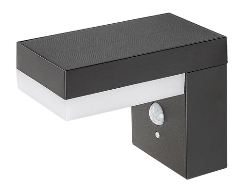 Rabalux 77009 Zrebar LED Venkovní světlo s čidlem | Přírodní bílá | 6W | Bílá | Černá