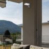 Rabalux 77009 Zrebar LED Venkovní světlo s čidlem | Přírodní bílá | 6W | Bílá | Černá