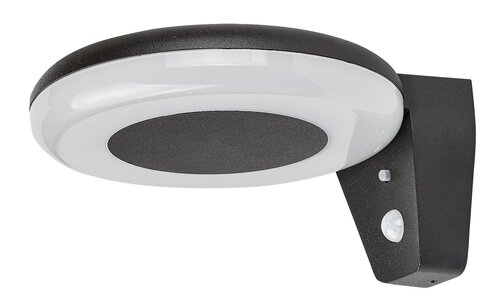 Rabalux 77010 Certovo LED Venkovní světlo s čidlem | Přírodní bílá | Stmívatelné | 4W | Bílá | Černá
