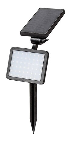 Rabalux 77011 Kelna LED Venkovní světlo s čidlem | Přírodní bílá | 9,6W | Bílá | Černá