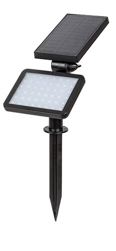 Rabalux 77011 Kelna LED Venkovní světlo s čidlem | Přírodní bílá | 9,6W | Bílá | Černá