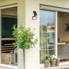 Rabalux 77011 Kelna LED Venkovní světlo s čidlem | Přírodní bílá | 9,6W | Bílá | Černá